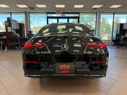 Night Black 2025 Mercedes-Benz CLA 250 4MATIC