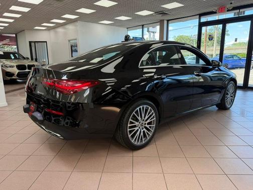 Night Black 2025 Mercedes-Benz CLA 250 4MATIC