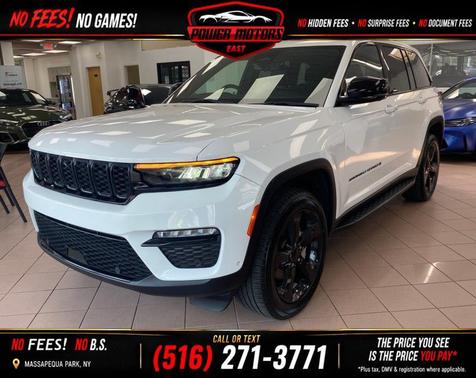 Bright White Clearcoat 2024 Jeep Grand Cherokee Limited