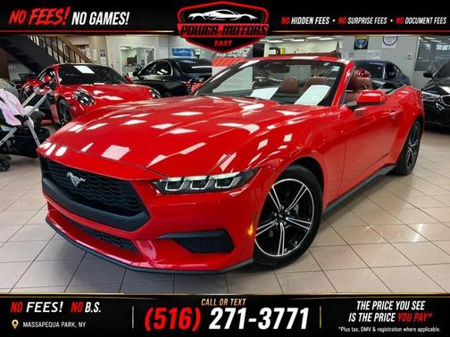 Race Red 2024 Ford Mustang EcoBoost Premium