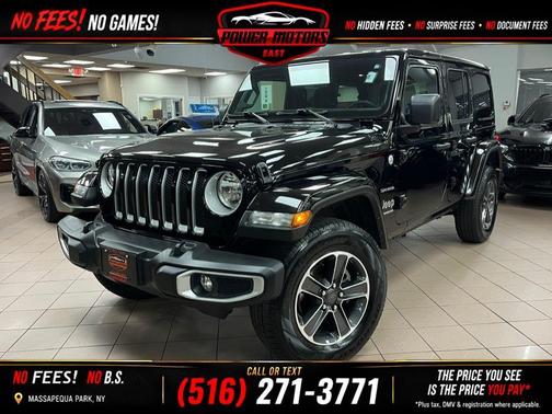 Black 2023 Jeep Wrangler Sahara