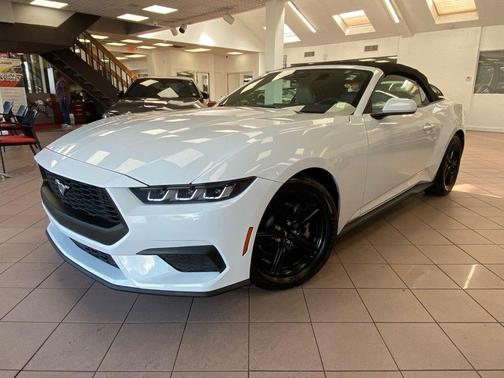 White 2024 Ford Mustang EcoBoost Premium