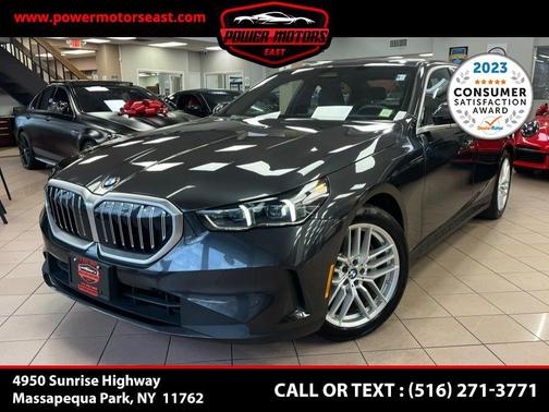 Gray 2025 BMW 530 530i xDrive Sedan