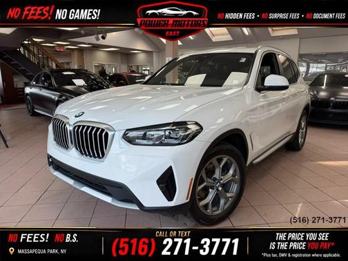 Alpine White 2023 BMW X3 xDrive30i