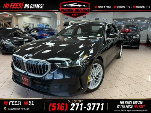 Black Sapphire Metallic 2024 BMW 530 530i xDrive Sedan