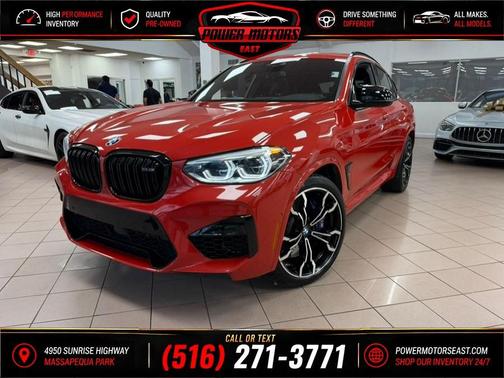 Toronto Red Metallic 2021 BMW X4 M AWD