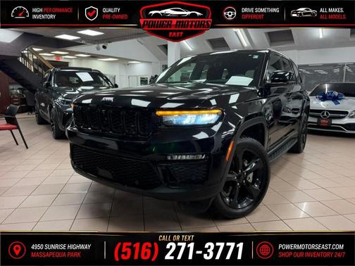 Diamond Black Crystal Pearlcoat 2024 Jeep Grand Cherokee Limited