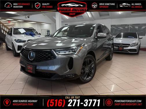 Liquid Carbon Metallic 2023 Acura RDX A-Spec Package