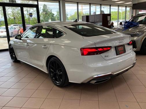 Arkona White 2024 Audi A5 Sportback 45 S Line Premium Plus