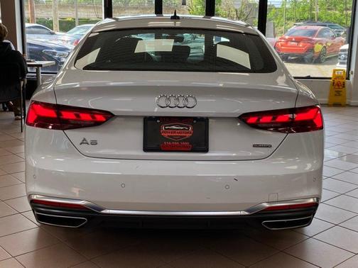 Arkona White 2024 Audi A5 Sportback 45 S Line Premium Plus