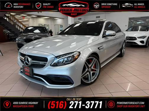 Iridium Silver Metallic 2018 Mercedes-Benz AMG C 63 S