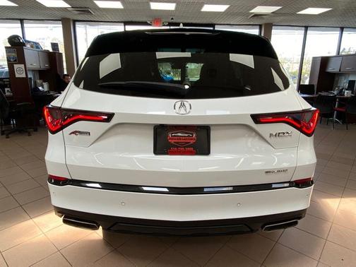 Platinum White Pearl 2023 Acura MDX A-Spec Package