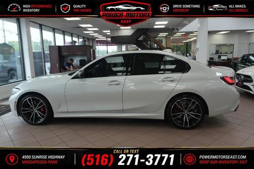 White 2022 BMW M340 M340i xDrive Sedan North America