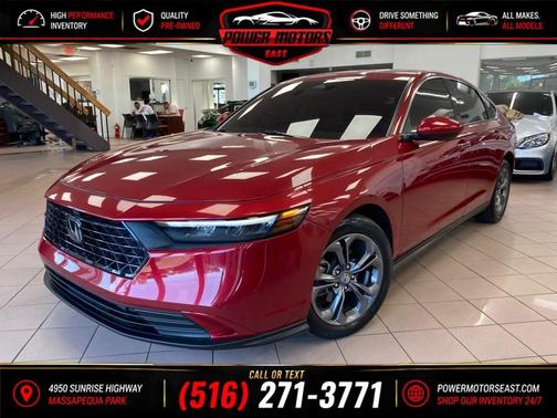 Red 2023 Honda Accord EX