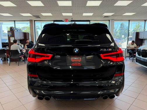 Black 2020 BMW X3 M Competition