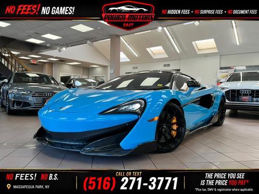 Fistral Blue 2019 McLaren 600LT Coupe