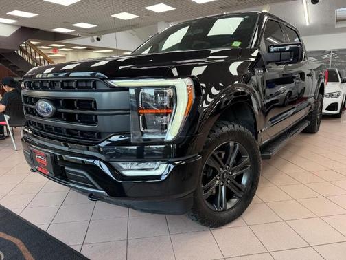 Agate Black Metallic 2021 Ford F-150 Lariat