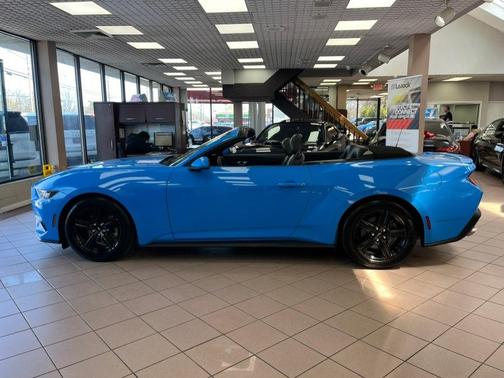Grabber Blue Metallic 2025 Ford Mustang EcoBoost Premium