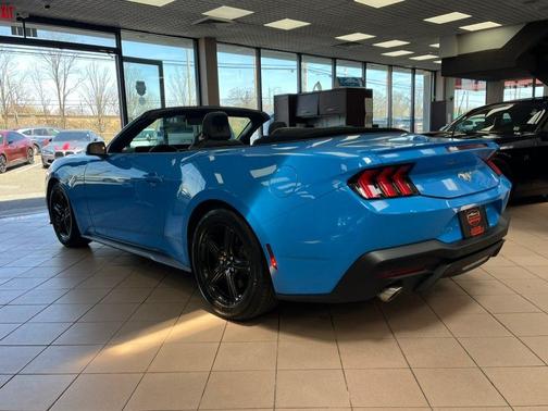 Grabber Blue Metallic 2025 Ford Mustang EcoBoost Premium