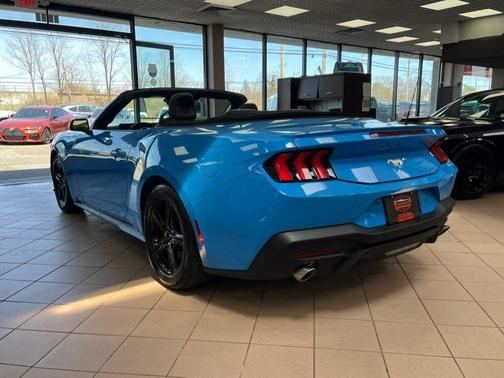 Grabber Blue Metallic 2025 Ford Mustang EcoBoost Premium