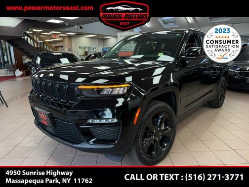 Diamond Black Crystal Pearlcoat 2023 Jeep Grand Cherokee Limited