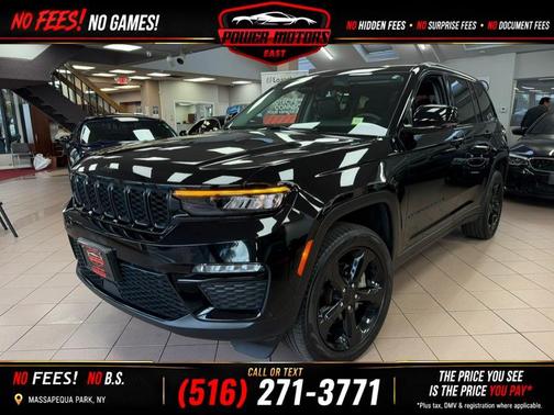 Diamond Black Crystal Pearlcoat 2023 Jeep Grand Cherokee Limited