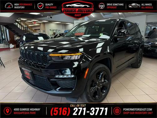 Diamond Black Crystal Pearlcoat 2023 Jeep Grand Cherokee Limited