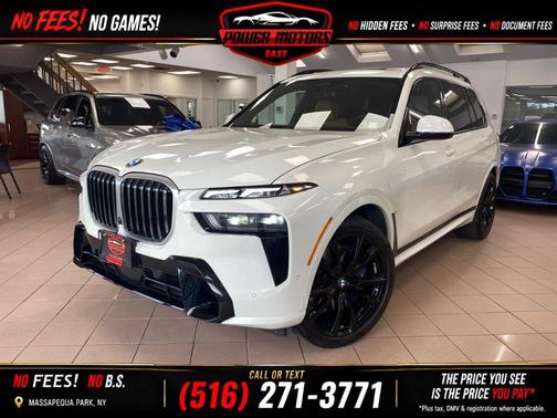 White 2024 BMW X7 xDrive40i
