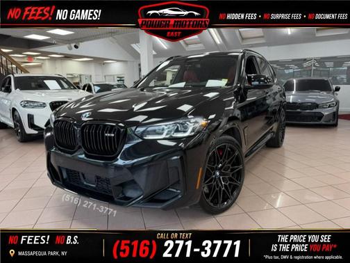 Black Sapphire Metallic 2024 BMW X3 M AWD