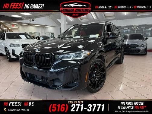 Black Sapphire Metallic 2024 BMW X3 M AWD