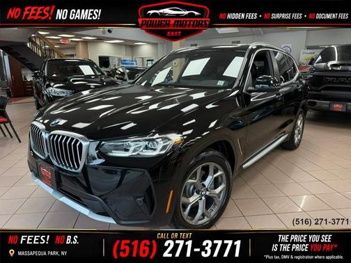 Black Sapphire Metallic 2022 BMW X3 xDrive30i