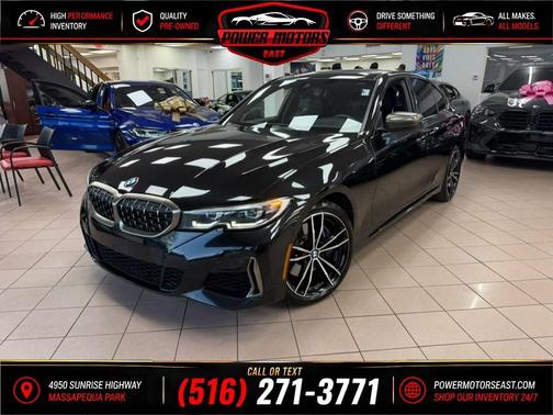 Black Sapphire Metallic 2020 BMW M340 i xDrive