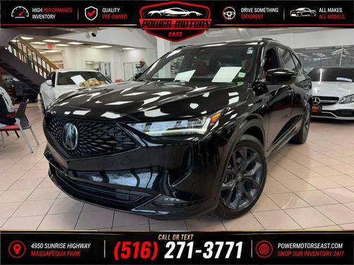 Majestic Black Pearl 2023 Acura MDX A-Spec Package