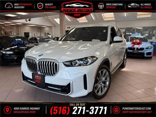 Alpine White 2024 BMW X5 xDrive40i Sports Activity Vehicle