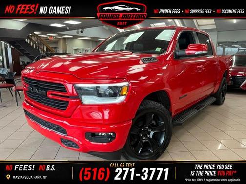 Flame Red 2022 RAM 1500 Rebel