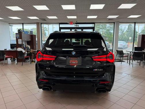 Black Sapphire Metallic 2024 BMW X3 M40i Sports Activity Vehicle