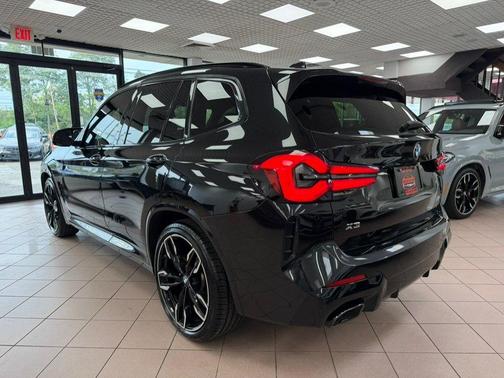 Black Sapphire Metallic 2024 BMW X3 M40i Sports Activity Vehicle