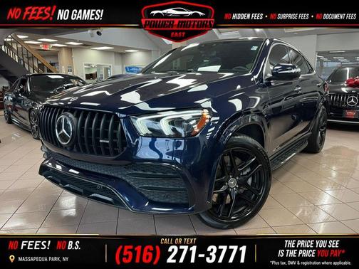 Lunar Blue Metallic 2022 Mercedes-Benz AMG GLE 53 4MATIC+ Coupe