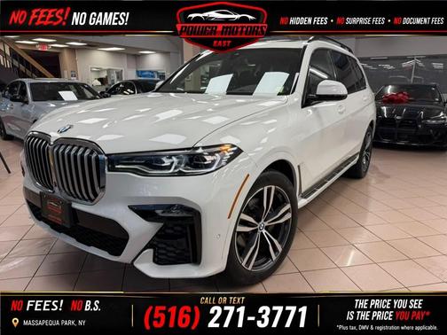 Alpine White 2021 BMW X7 xDrive40i