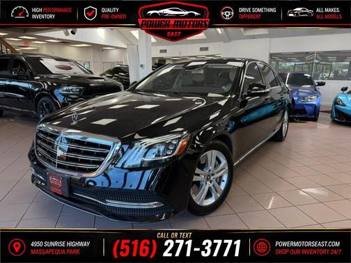 Black 2020 Mercedes-Benz S-Class S 560 4MATIC