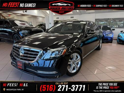 Black 2020 Mercedes-Benz S-Class S 560 4MATIC