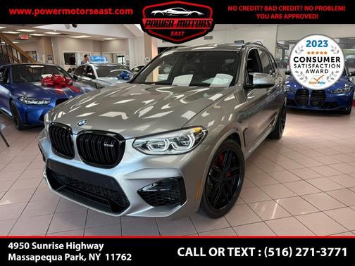 Gray 2021 BMW X3 M AWD
