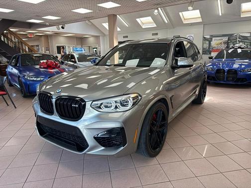 Gray 2021 BMW X3 M AWD