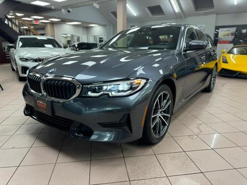 Gray 2021 BMW 330 330i xDrive Sedan North America