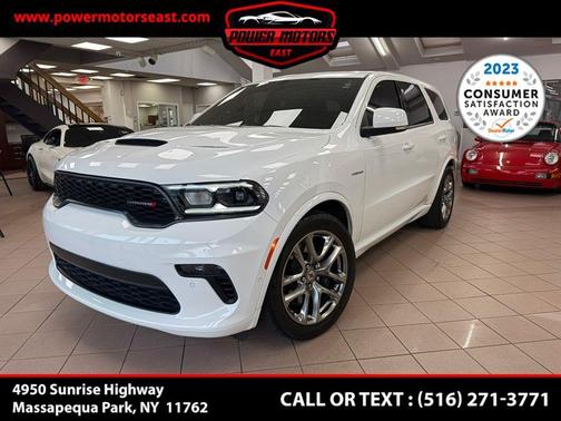 White Knuckle Clearcoat 2022 Dodge Durango R/T AWD