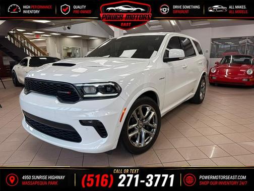White Knuckle Clearcoat 2022 Dodge Durango R/T Plus