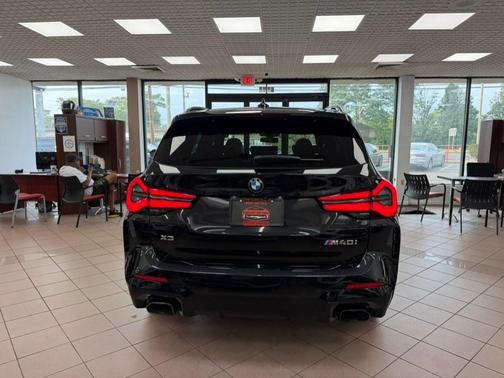 Black Sapphire Metallic 2022 BMW X3 M40i Sports Activity Vehicle