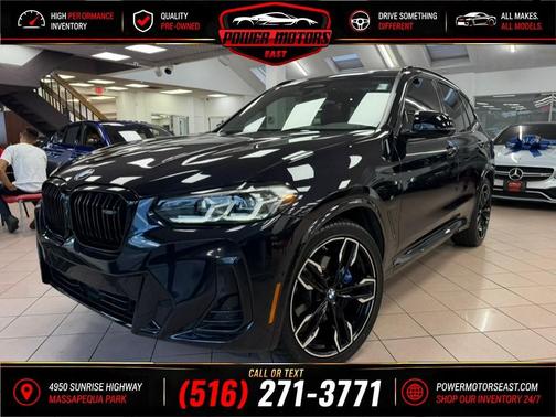Carbon Black Metallic 2022 BMW X3 M40i Sports Activity Vehicle