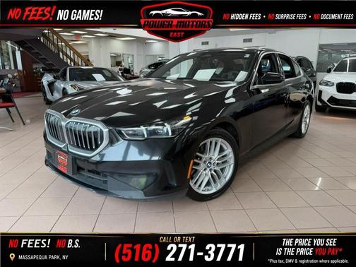 Black Sapphire Metallic 2024 BMW 530 i xDrive