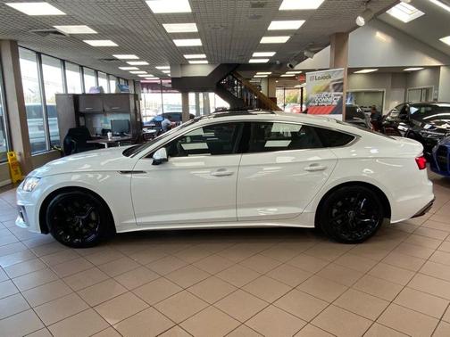 Arkona White 2024 Audi A5 Sportback 45 S Line Premium Plus